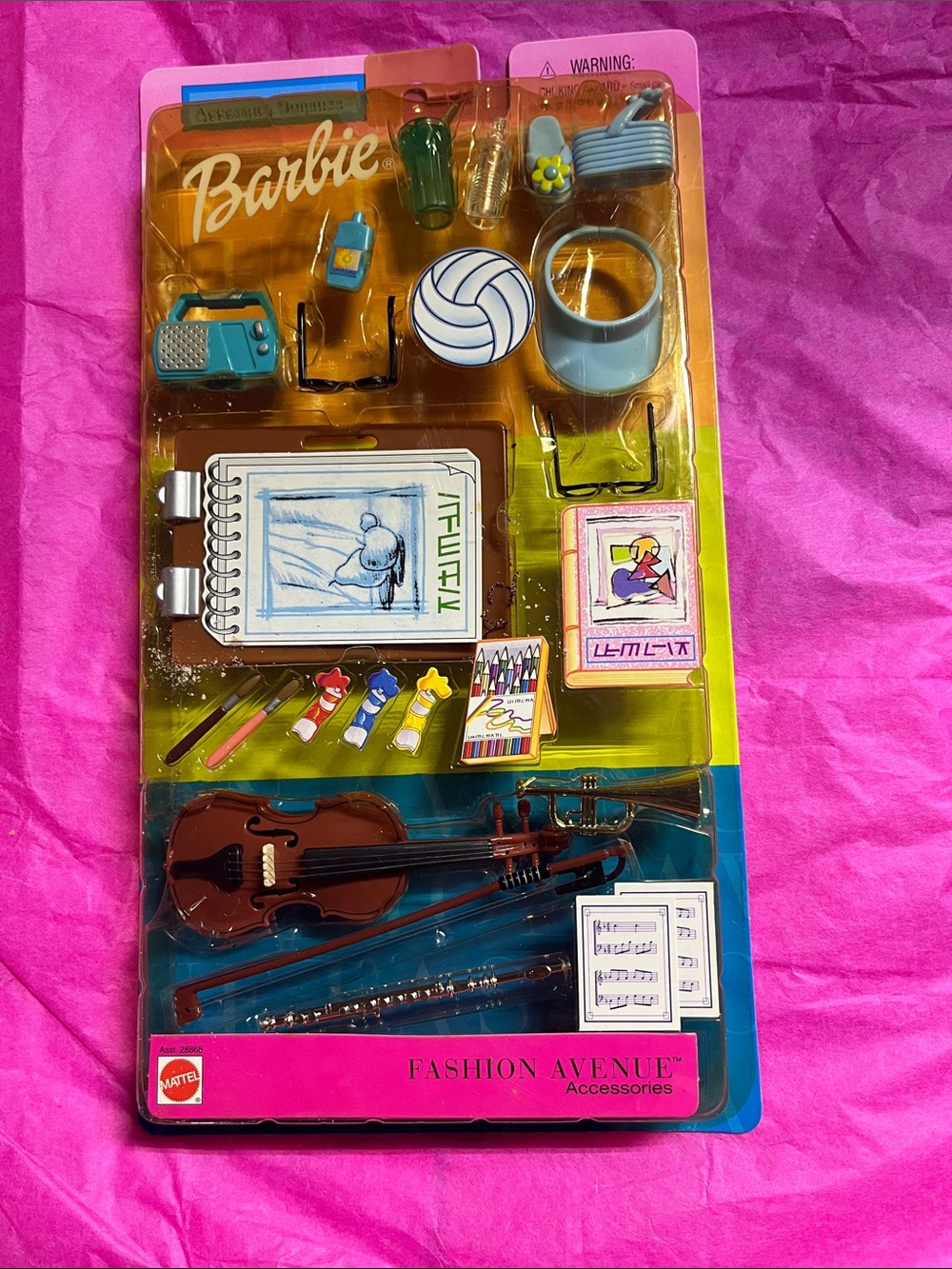 Mattel 2001 Barbie Accessory Bonanza Pack Fashion Avenue 28868